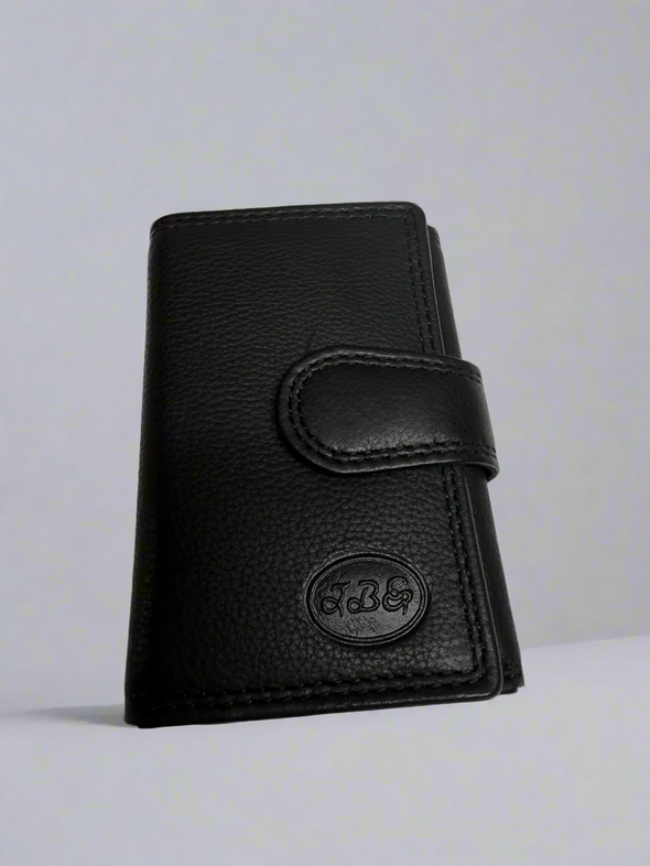 JBG Genuine Leather Compact Snap Wallet - JB 01 R