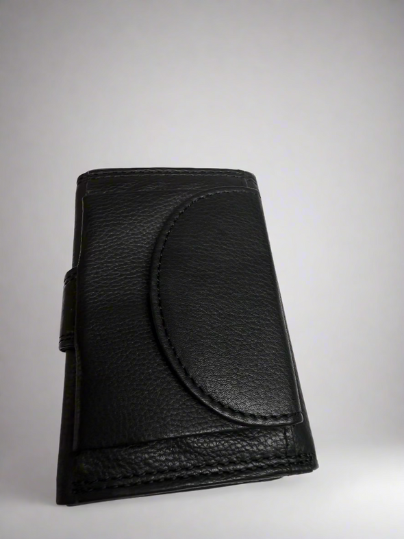 JBG Genuine Leather Compact Snap Wallet - JB 01 R