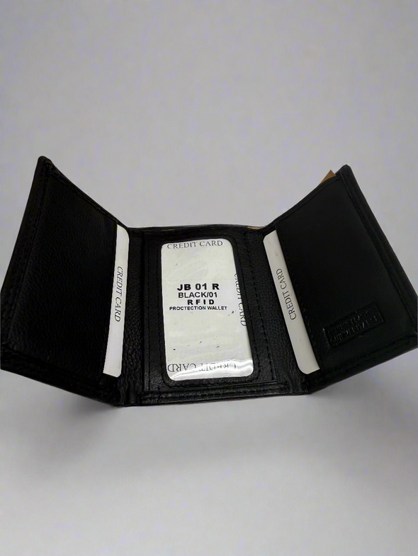 JBG Genuine Leather Compact Snap Wallet - JB 01 R