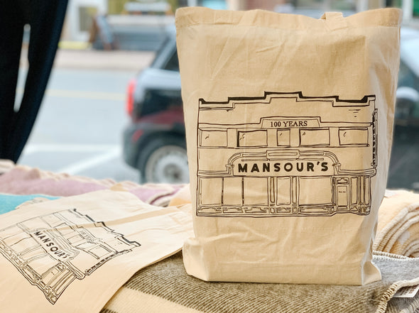 Mansour's 100 Year Tote Bag