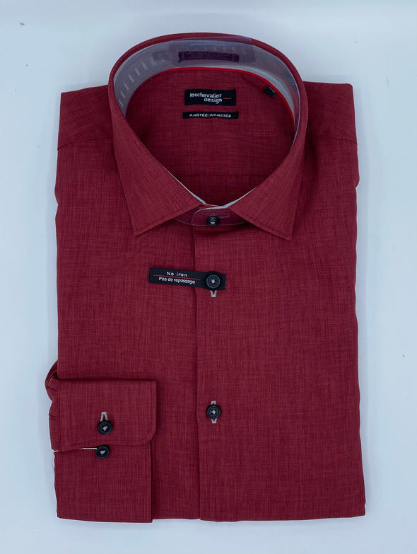 Leo Chevalier Long Sleeve Dress Shirt - 225157 - Assorted Colours