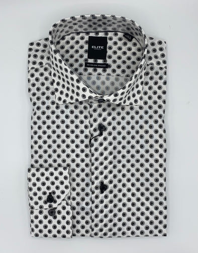 elite dress shirts Elite Dress Shirt E-106/E-250 Ivory(05) / 15 / R