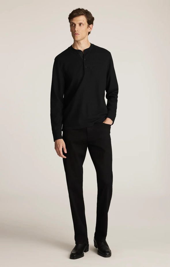 34 Heritage Camino Black Relaxed Straight Jean - H0022781787