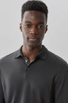 Robert Barakett Georgia Long Sleeve Polo - RB01384