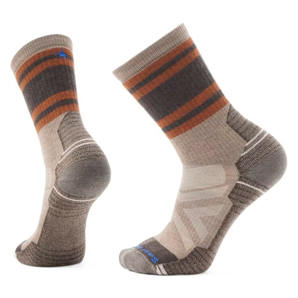 Smartwool Hike Lolo Trail Crew Socks Full Cushion Fossil - SW001894880