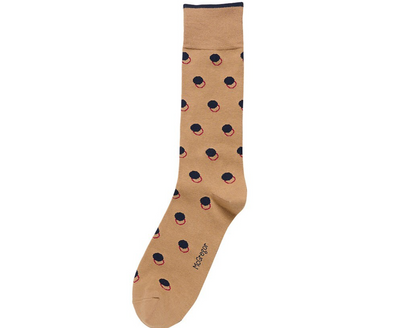 McGregor Khaki Dress Crew Socks 1 Pack - MGM233DR03003