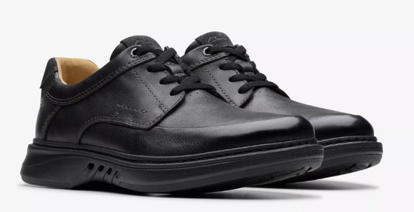 Clarks Un Briley Lace Black Leather - 26179979