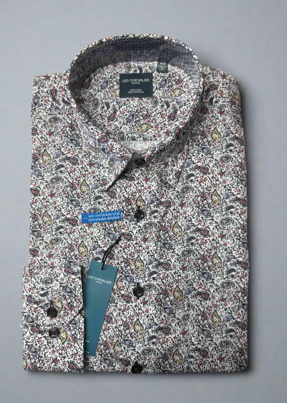 Leo Chevalier Multi Print Sport Shirt *Tall Sizes* - 625473/QT