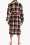 Majestic International Plaid Fleece Shawl Robe - 13023110