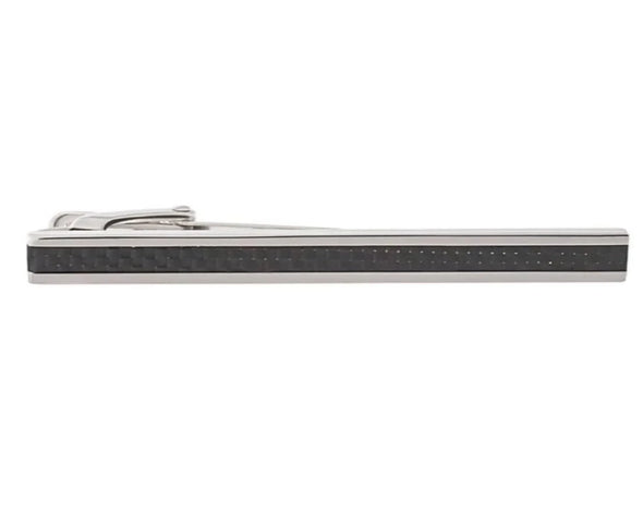 Elizabeth Parker Tie Clip - Black Carbon Fibre TS907