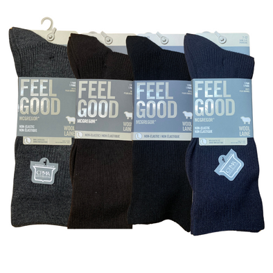 McGregor 'Feel Good' Wool Non-Elastic Socks - 1503