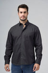 Leo Chevalier Long Sleeve Sport Shirt - Black 623451 0998