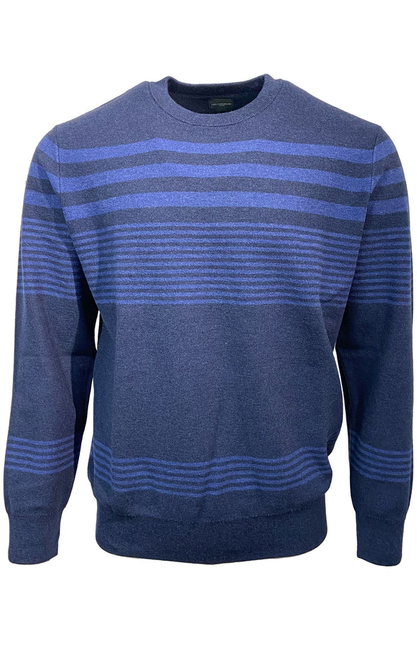 Leo Chevalier Crew Neck Sweater Navy - 621623 1998