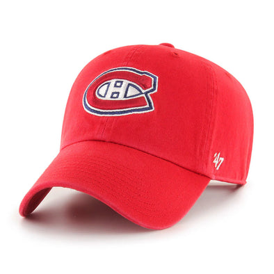 Montreal Canadiens 47 Brand Clean Up Adjustable Cap