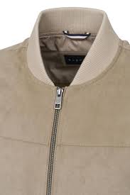 Bugatti Full Zip Sweater knit Sleeves - 7600-75527C