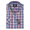 Viyella Madras Short Sleeve Sport Shirt - 650310 - Multiple Patterns