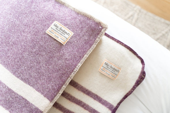 MacAusland’s Woolen Mills Blankets - STRIPES