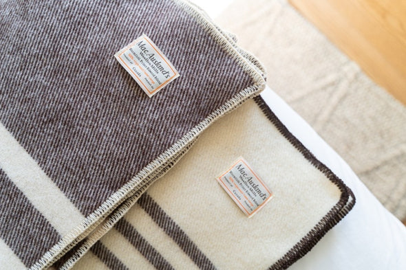 MacAusland’s Woolen Mills Blankets - STRIPES