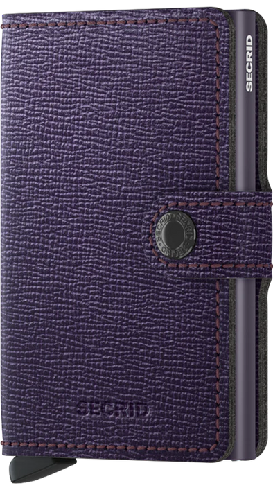 Secrid Mini Wallet Crisple Purple