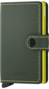 Secrid Mini Wallet - Matte Green & Lime