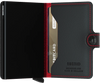 Secrid Mini Wallet - Perforated Black-Red