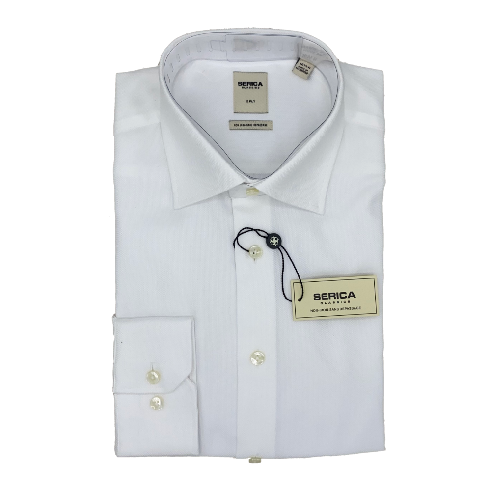 Non transparent 2024 white dress shirt