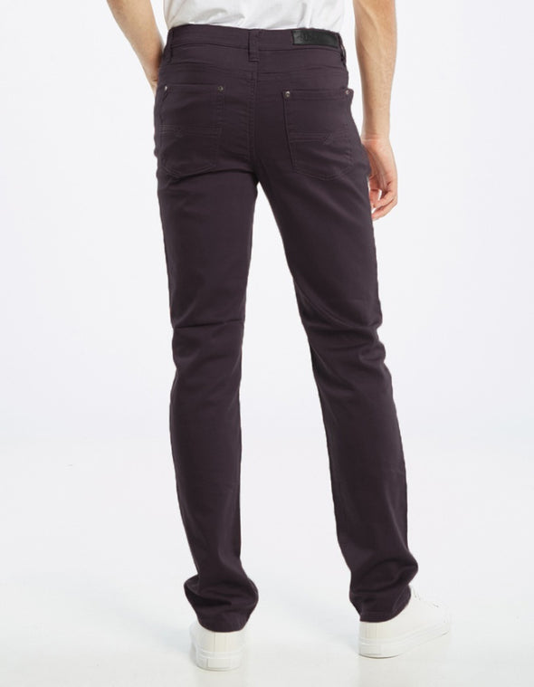 Lois Brad Slim Pant Plum  - 1136 6240 57