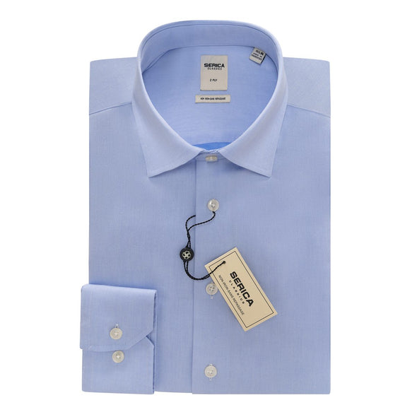 Serica Classics 100% Cotton Textured Dress Shirt - C250
