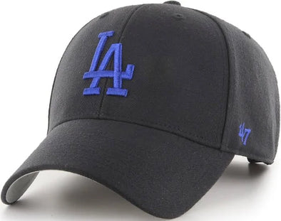 Black Los Angeles Dodgers hat MVP 47 Brand