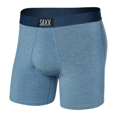 SAXX Ultra Super Soft Boxer Brief - Stone Blue Heather - SXBB30F SBH