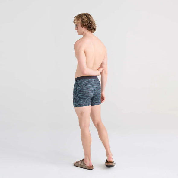 SAXX Ultra Super Soft Boxer Brief Fly - Spacedye Stripe - Grey Mlti - SXBB30F - SDS