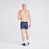 SAXX Droptemp Cooling Cotton Boxer Brief Fly - Aquatic Check - Black - SXBB44 - AQU