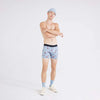 SAXX Droptemp Cooling Cotton Boxer Brief Fly - Hockey Heros - Dusty Blue - SXBB44 - HOC