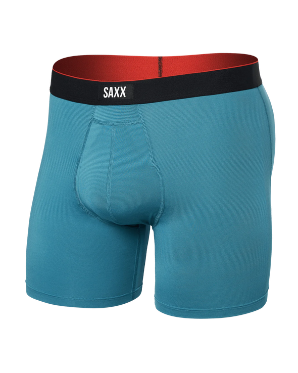 SAXX Multi-Sport Mesh Boxer Brief Fly - Hydro Blue - SXBB75F - HYB