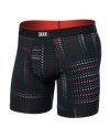 SAXX Multi-Sport Mesh Boxer Brief Fly - Optic Grid - Black - SXBB75F - OGR