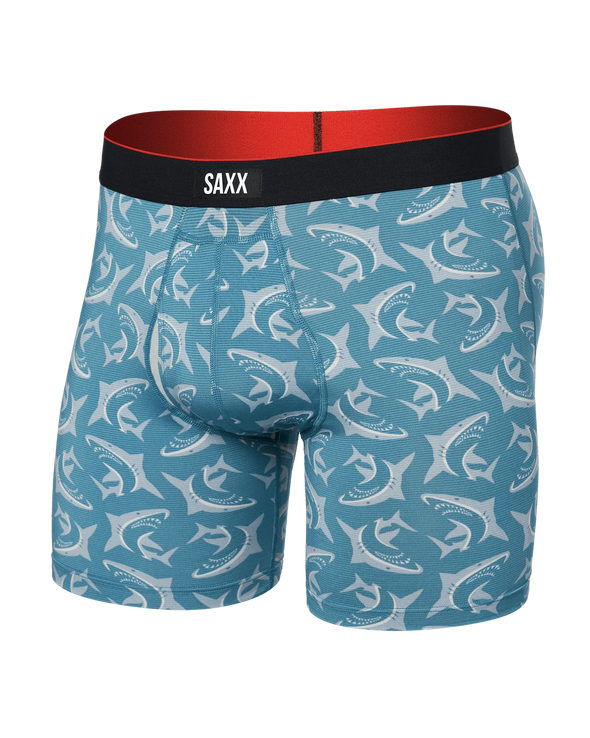 SAXX Multi-Sport Mesh Multi-Sport Performance Boxer Brief 6" - SXBB75F