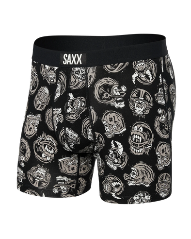 SAXX Vibe Super Soft Boxer Brief - Brain Bucket - Black - SXBM35 - BUC