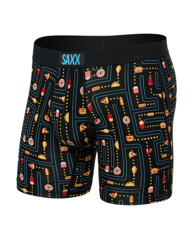 SAXX Vibe Super Soft Boxer Brief - Junk Man - Black - SXBM35 - JUN