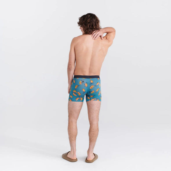 SAXX Vibe Super Soft Boxer Brief - Tailgaters Teal - SXBM35 TGT