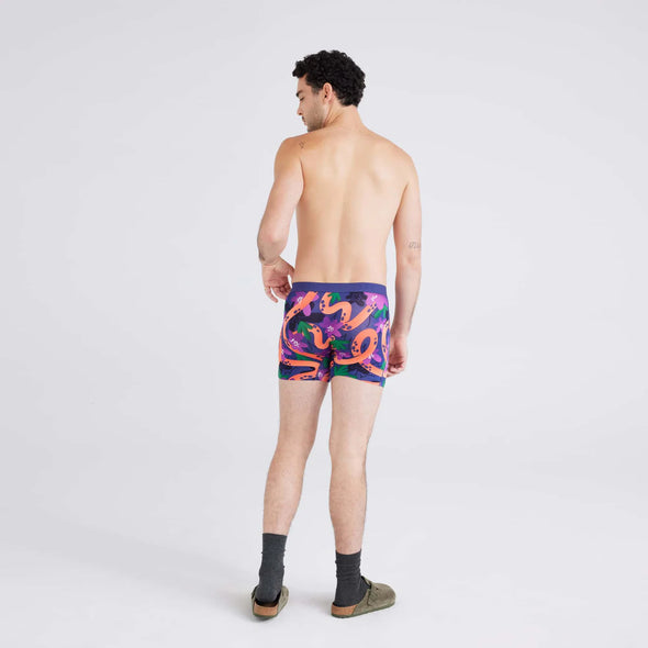 SAXX Vibe Super Soft Boxer Brief - Year of The Snake - Blue - SXBM35-YOS