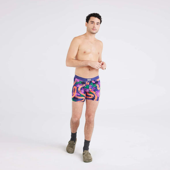 SAXX Vibe Super Soft Boxer Brief - Year of The Snake - Blue - SXBM35-YOS