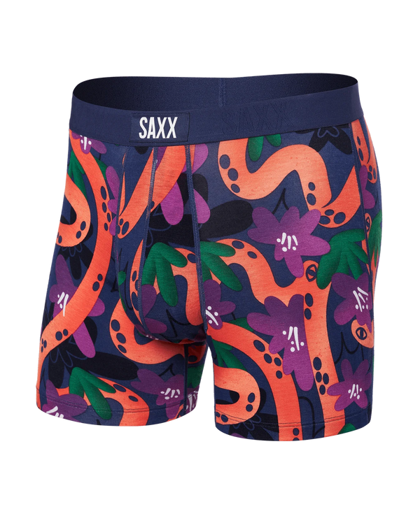 SAXX Vibe Super Soft Boxer Brief - Year of The Snake - Blue - SXBM35-YOS