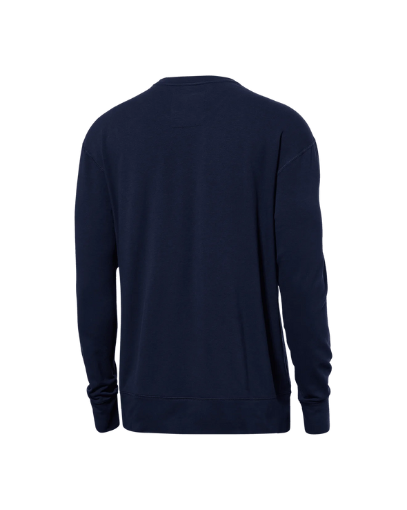 SAXX 3Six Long Sleeve Crew - Maritime Blue - SXLT37 - MRB