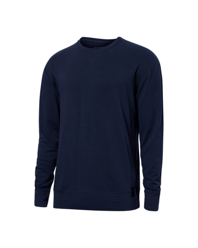 SAXX 3Six Long Sleeve Crew - Maritime Blue - SXLT37 - MRB