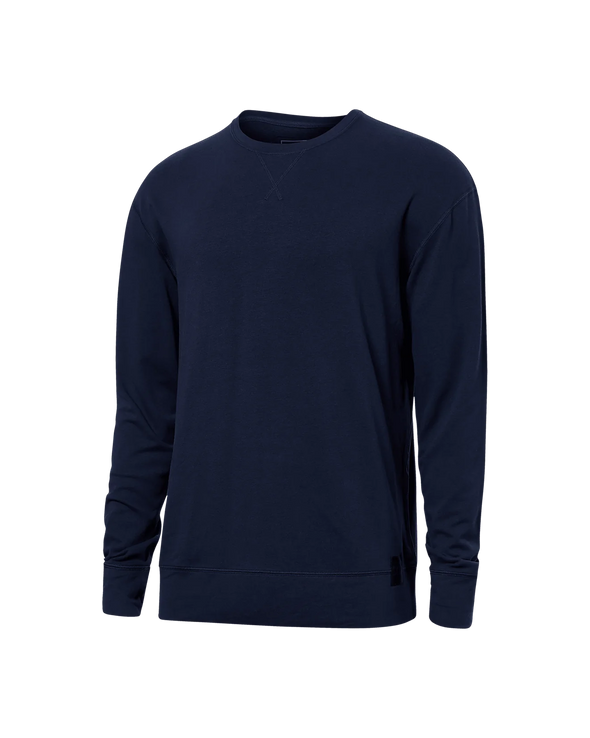 SAXX 3Six Long Sleeve Crew - Maritime Blue - SXLT37 - MRB