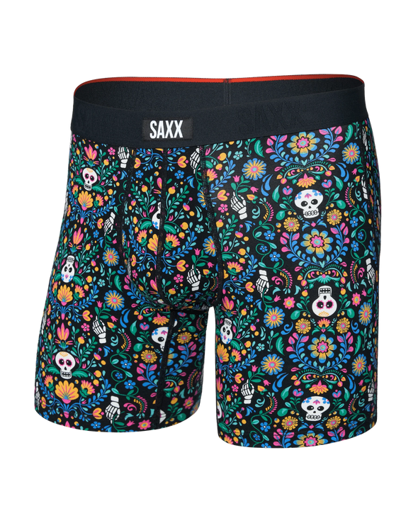 Saxx Vibe Xtra Soft Comfort BB 6" with Fly - SXVX24F-SKM