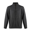 Viyella Leather Trimmed Baruffa Merino Wool 1/4 Zip Sweater - 255618 - Assorted Colours