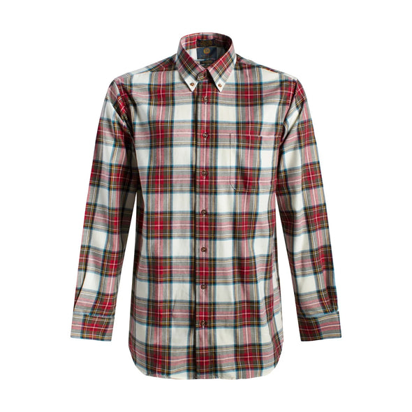 Viyella Regular Fit Cotton Sport Shirt - 255407 0198 Dress Stewart