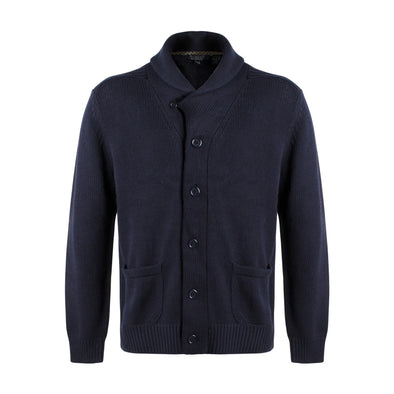 Viyella Shawl Collar Button Cardigan Navy - 551660 1998