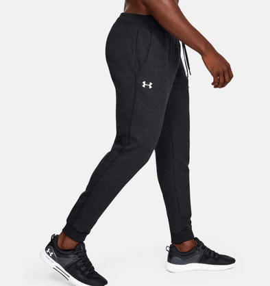 Under Armour Hustle Fleece Joggers - Black - 1317455